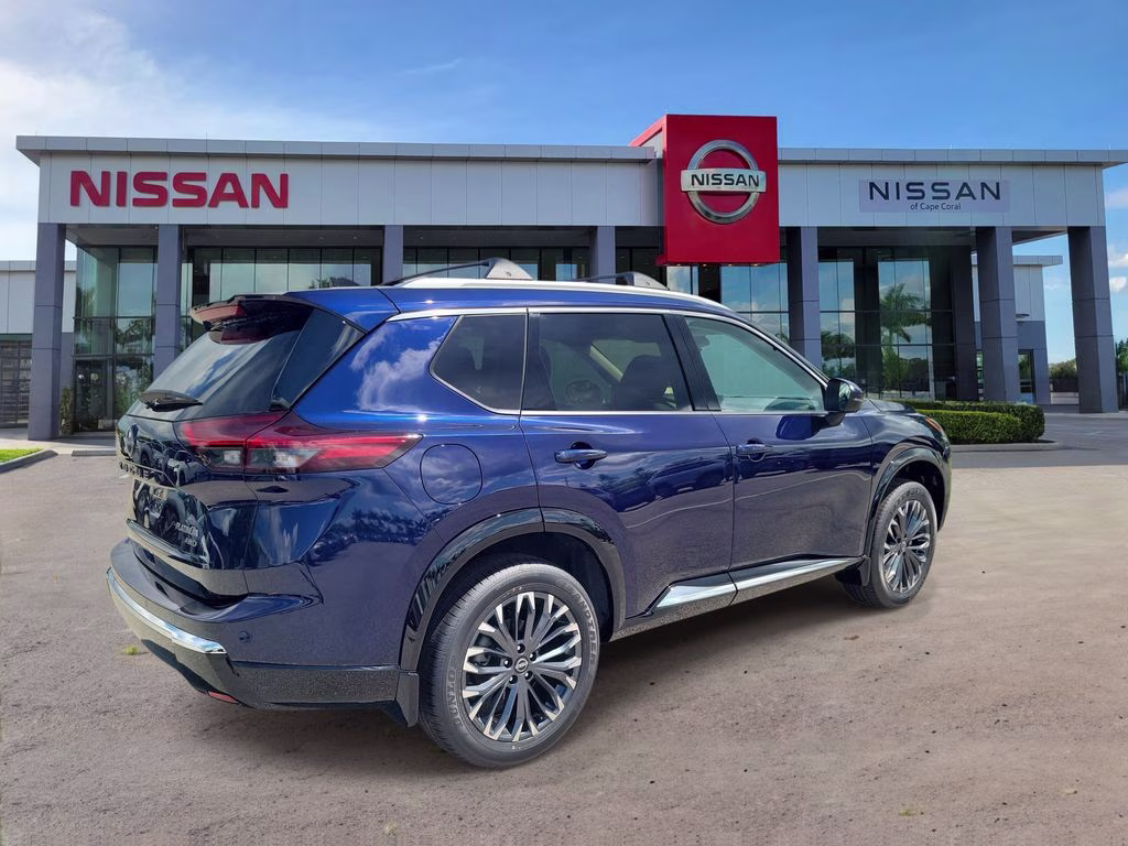 2026 Deep Ocean Blue Pearl Nissan Rogue Platinum AWD SUV