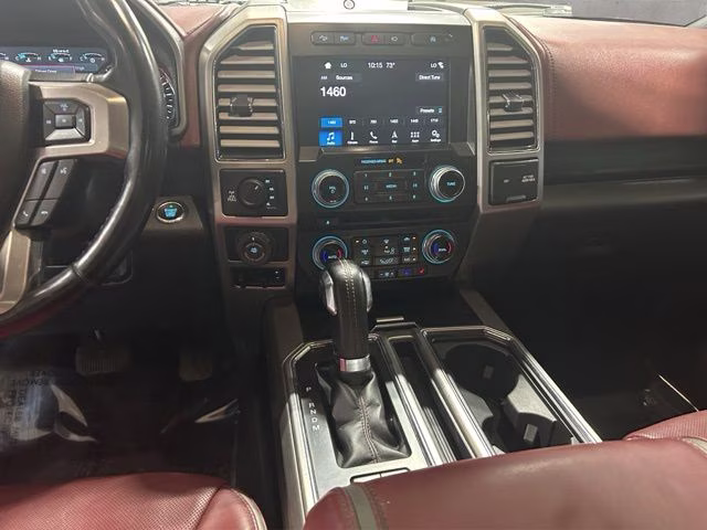 2018 White Platinum Metallic Tri-Coat Ford F-150 Platinum 4X4 Truck