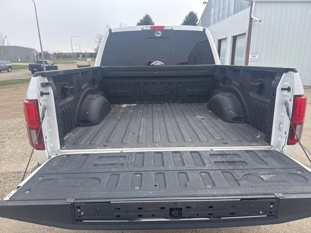 2018 White Ford F-150 Platinum 4X4 Truck