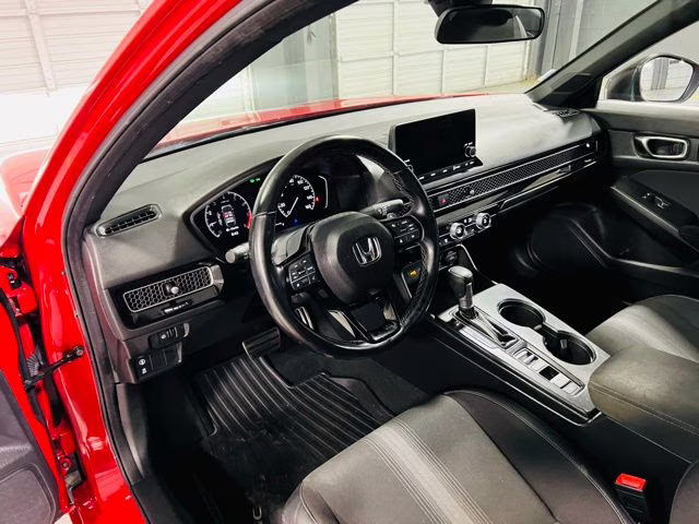 2023 Red Honda Civic Sport FWD Sedan