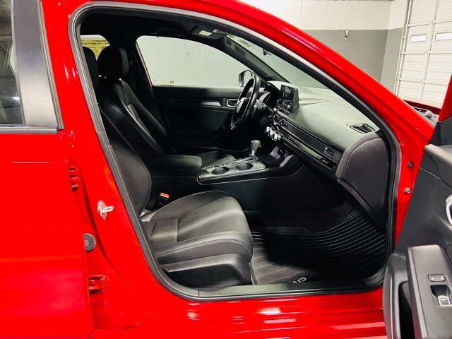 2023 Red Honda Civic Sport FWD Sedan