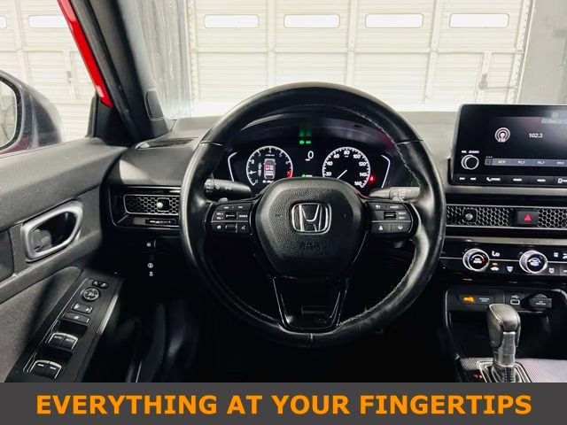 2023 Red Honda Civic Sport FWD Sedan