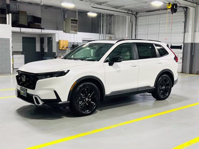 2026 Platinum White Pearl Honda CR-V Hybrid Sport Touring AWD SUV