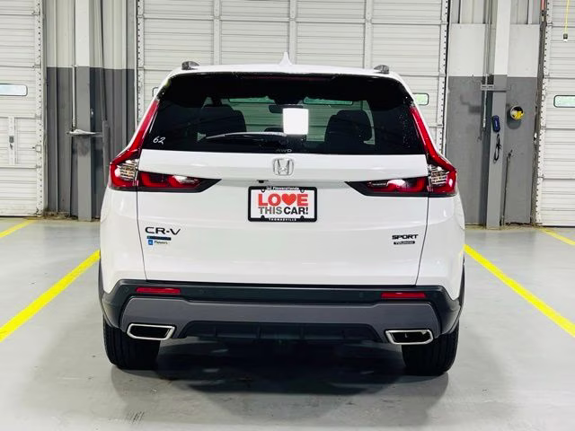 2026 Platinum White Pearl Honda CR-V Hybrid Sport Touring AWD SUV