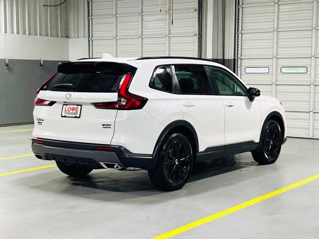 2026 Platinum White Pearl Honda CR-V Hybrid Sport Touring AWD SUV
