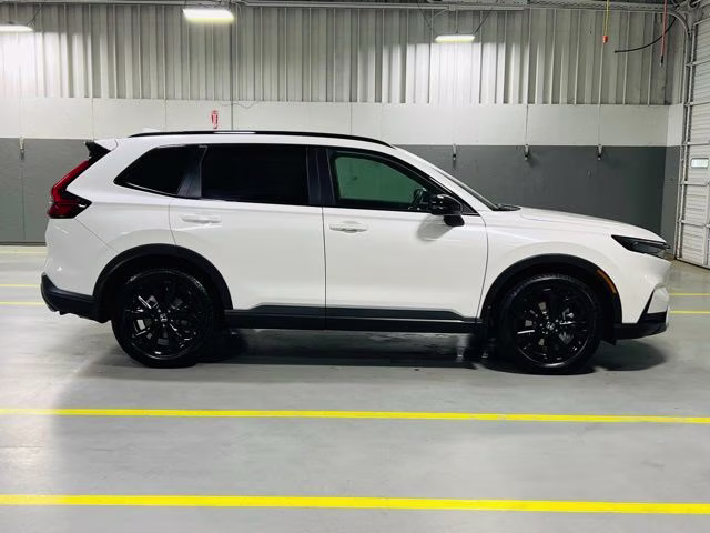2026 Platinum White Pearl Honda CR-V Hybrid Sport Touring AWD SUV