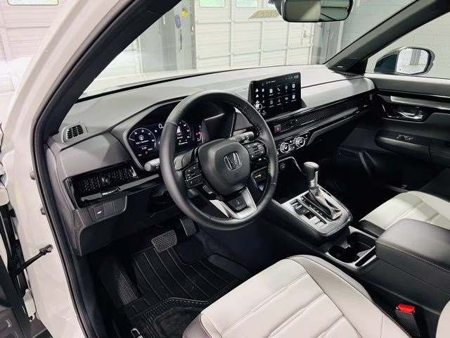2026 Platinum White Pearl Honda CR-V Hybrid Sport Touring AWD SUV