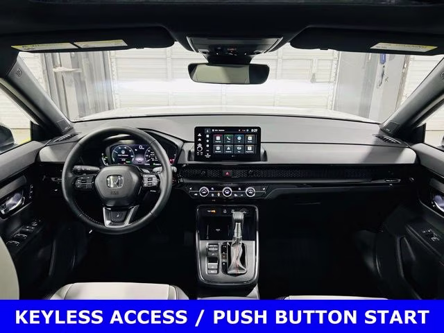 2026 Platinum White Pearl Honda CR-V Hybrid Sport Touring AWD SUV