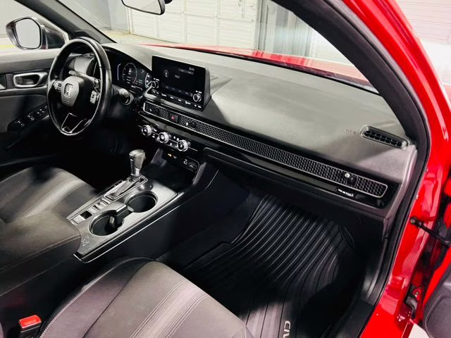 2023 Red Honda Civic Sport FWD Sedan