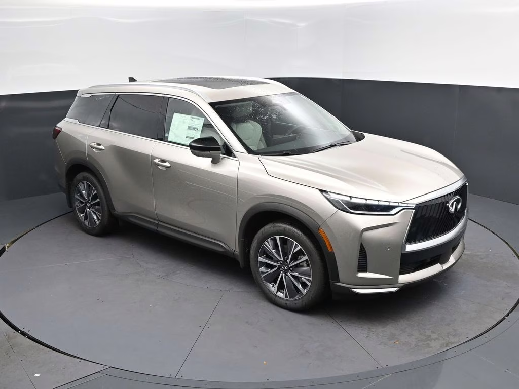 2027 WARM TITANIUM INFINITI QX60 LUXE FWD SUV