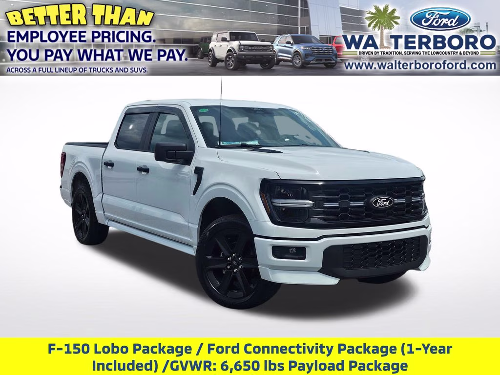 2026 Oxford White Ford F-150 STX 4X4 Truck