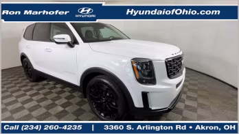 2022 Glacial White Pearl Kia Telluride EX AWD SUV