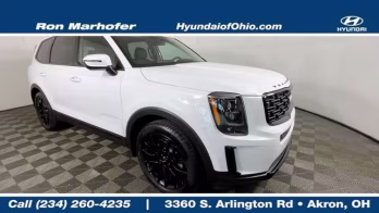 2022 Glacial White Pearl Kia Telluride EX AWD SUV
