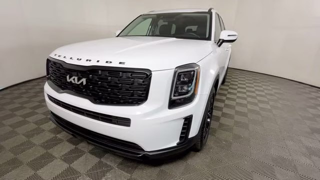 2022 Glacial White Pearl Kia Telluride EX AWD SUV