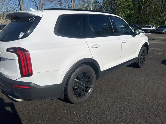 2022 Glacial White Pearl Kia Telluride EX AWD SUV