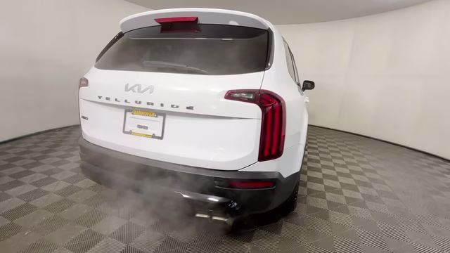2022 Glacial White Pearl Kia Telluride EX AWD SUV