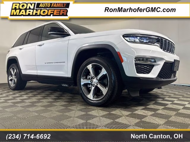 2024 Bright White Clearcoat Jeep Grand Cherokee 4xe 4X4 SUV