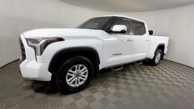 2025 White Toyota Tundra SR5 4X4 Truck