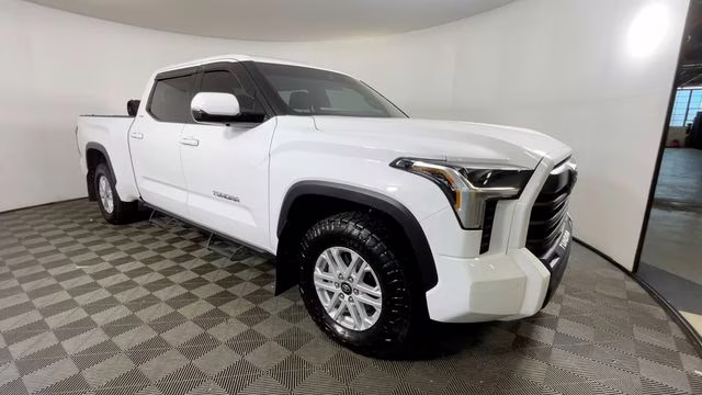 2025 White Toyota Tundra SR5 4X4 Truck