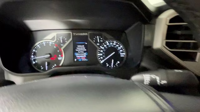 2025 White Toyota Tundra SR5 4X4 Truck