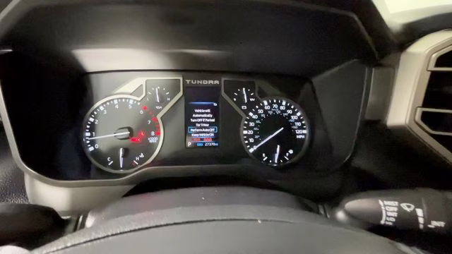 2025 White Toyota Tundra SR5 4X4 Truck