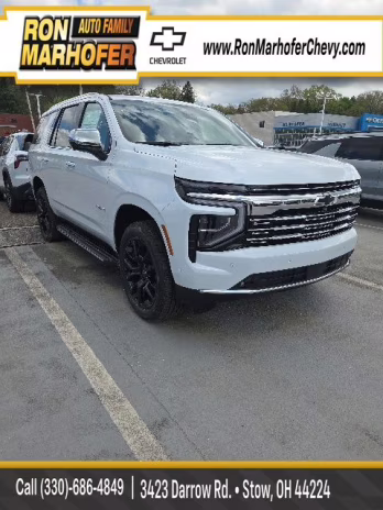 2026 Polar White Tricoat Chevrolet Tahoe Premier 4X4 SUV