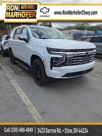 2026 Polar White Tricoat Chevrolet Tahoe Premier 4X4 SUV