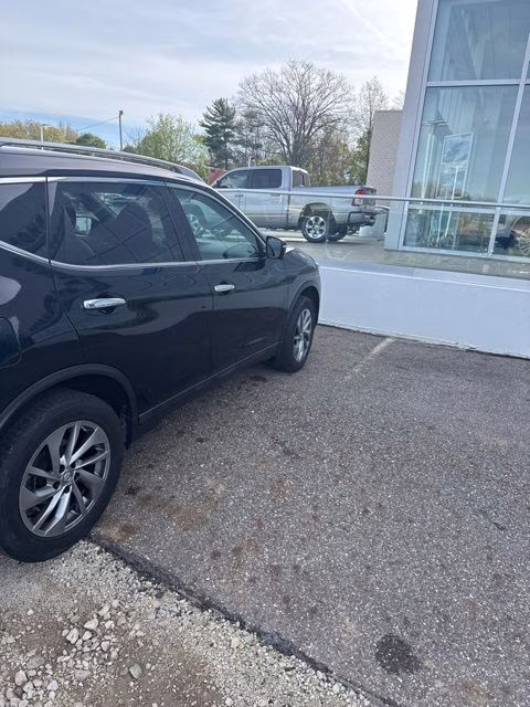 2015 Super Black Nissan Rogue SL AWD SUV