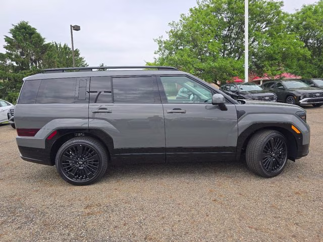 2026 Hampton Gray Hyundai Santa Fe Hybrid Calligraphy AWD SUV