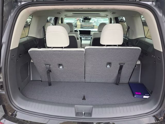 2026 Hampton Gray Hyundai Santa Fe Hybrid Calligraphy AWD SUV