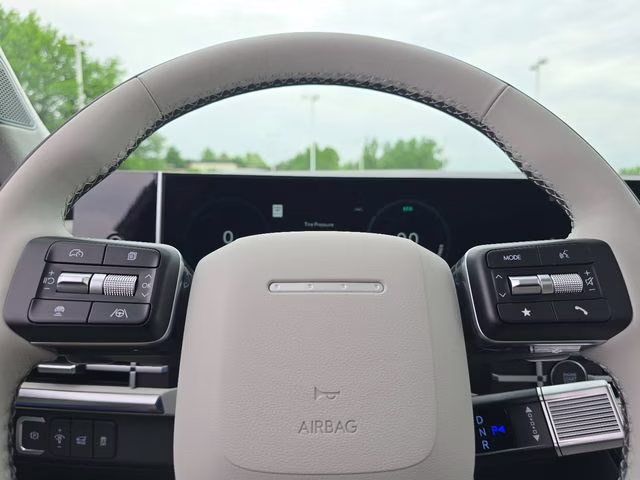 2026 Hampton Gray Hyundai Santa Fe Hybrid Calligraphy AWD SUV