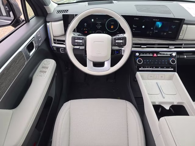 2026 Hampton Gray Hyundai Santa Fe Hybrid Calligraphy AWD SUV