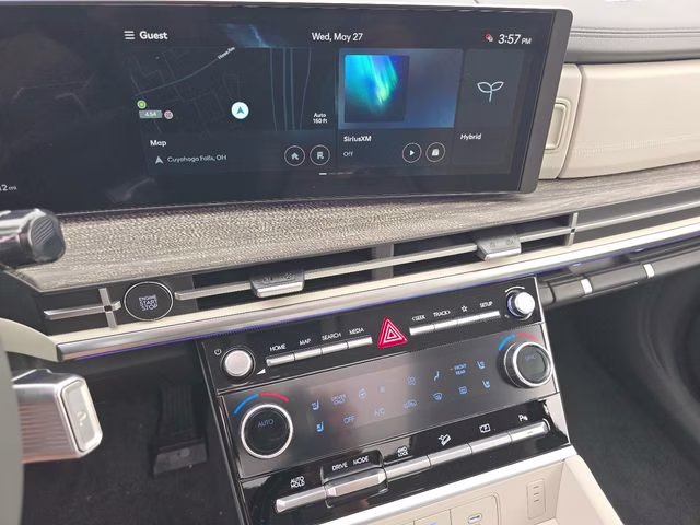 2026 Hampton Gray Hyundai Santa Fe Hybrid Calligraphy AWD SUV