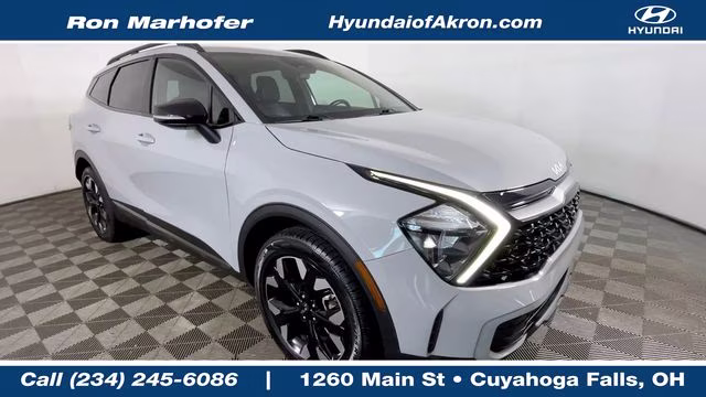 2023 Wolf Gray Kia Sportage X-Line AWD SUV