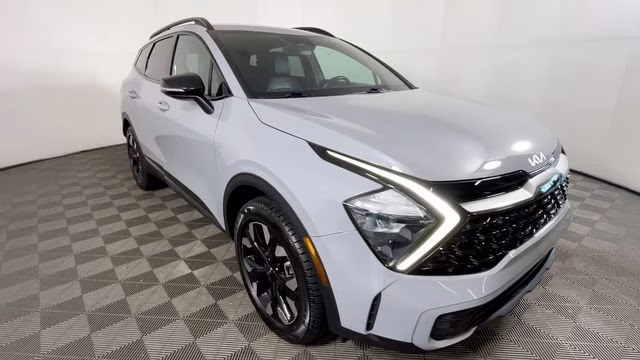 2023 Wolf Gray Kia Sportage X-Line AWD SUV