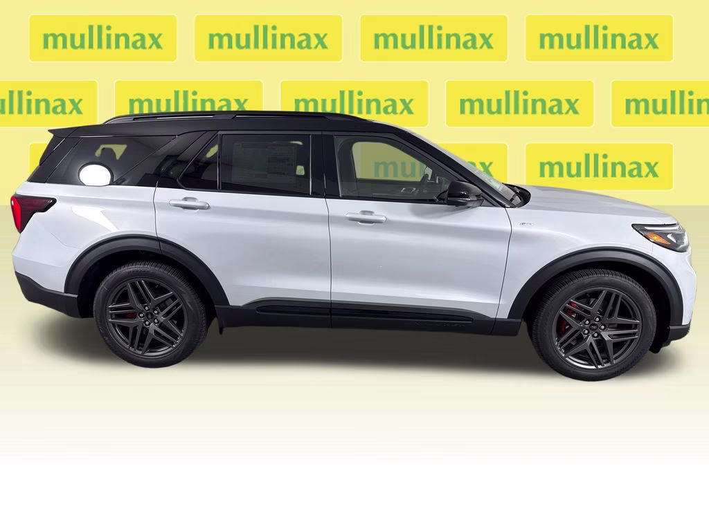 2026 Space White Metallic Ford Explorer ST-Line RWD SUV
