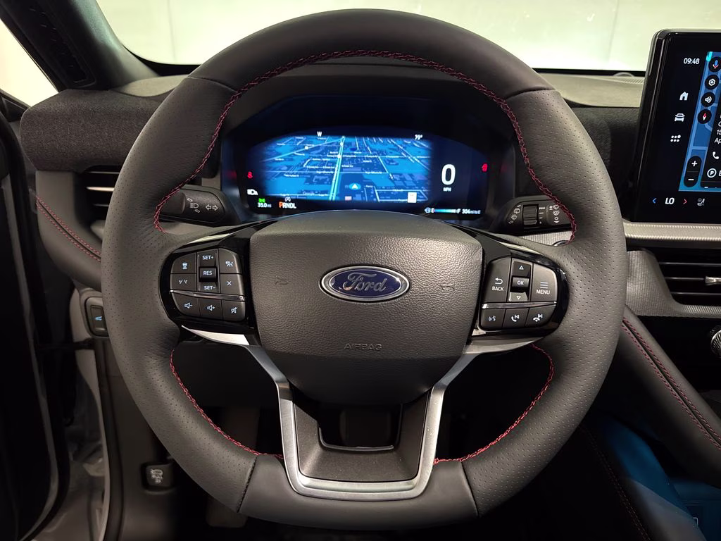 2026 Space White Metallic Ford Explorer ST-Line RWD SUV