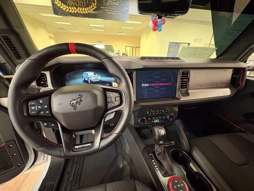 2025 Oxford White Ford Bronco Raptor 4X4 SUV