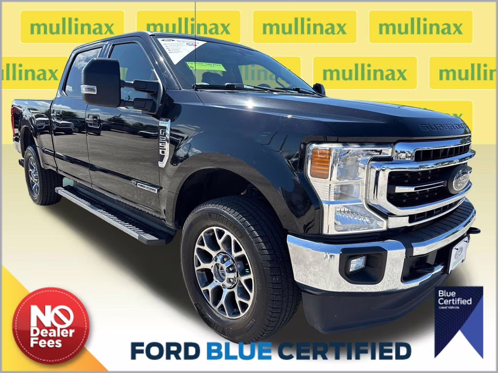 2020 Agate Black Metallic Ford Super Duty F-250 SRW Lariat 4X4 Truck