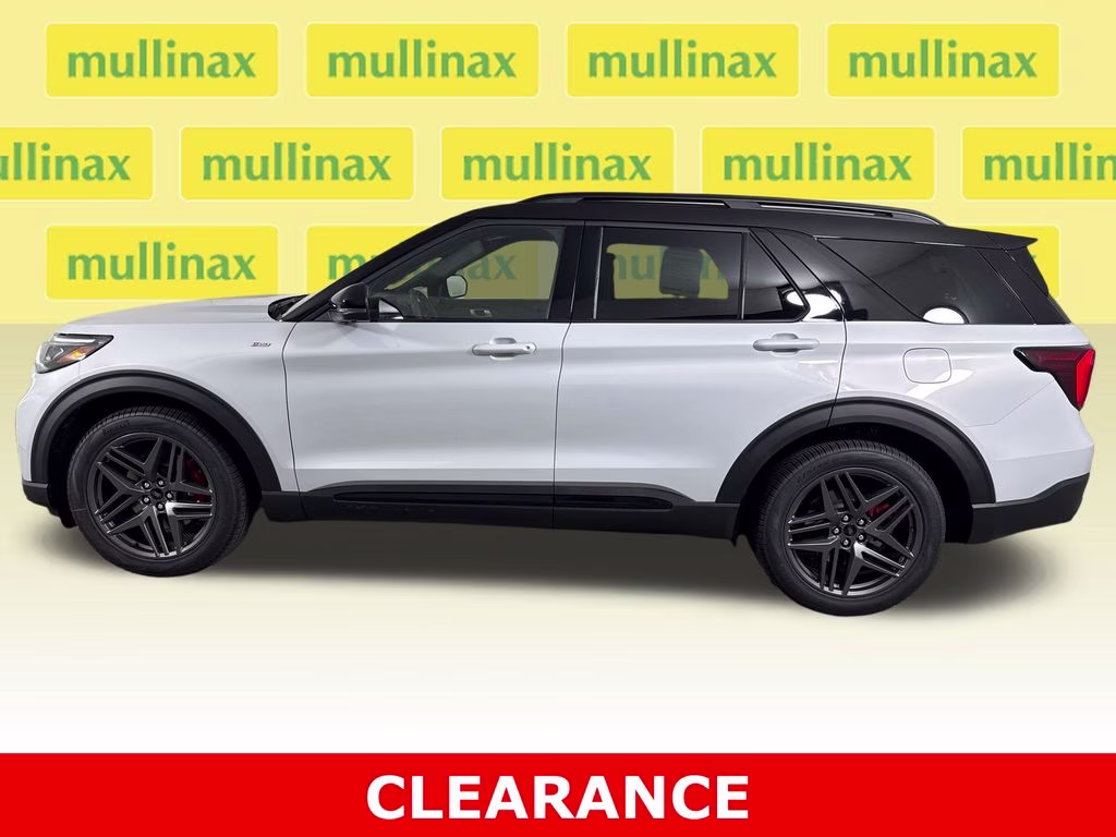 2026 Space White Metallic Ford Explorer ST-Line RWD SUV