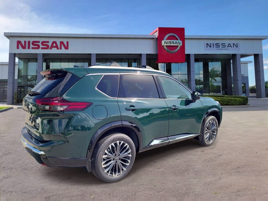 2026 Obsidian Green Nissan Rogue Platinum AWD SUV