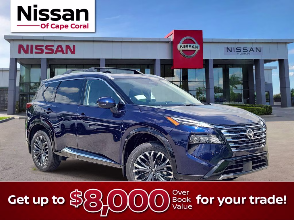 2026 Deep Ocean Blue Pearl Nissan Rogue Platinum AWD SUV