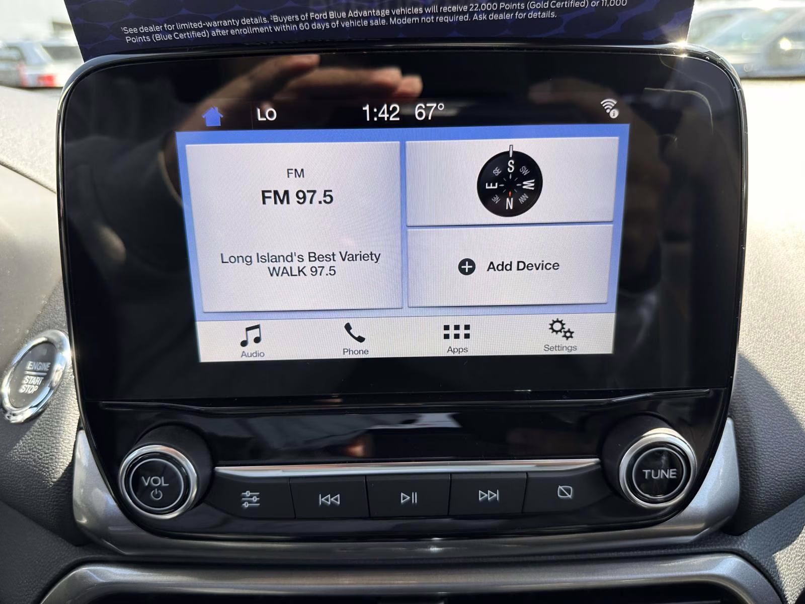 2019 Smoke Metallic Ford EcoSport SE 4WD 4X4 SUV