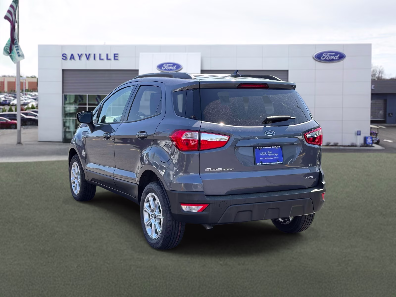 2019 Smoke Metallic Ford EcoSport SE 4WD 4X4 SUV