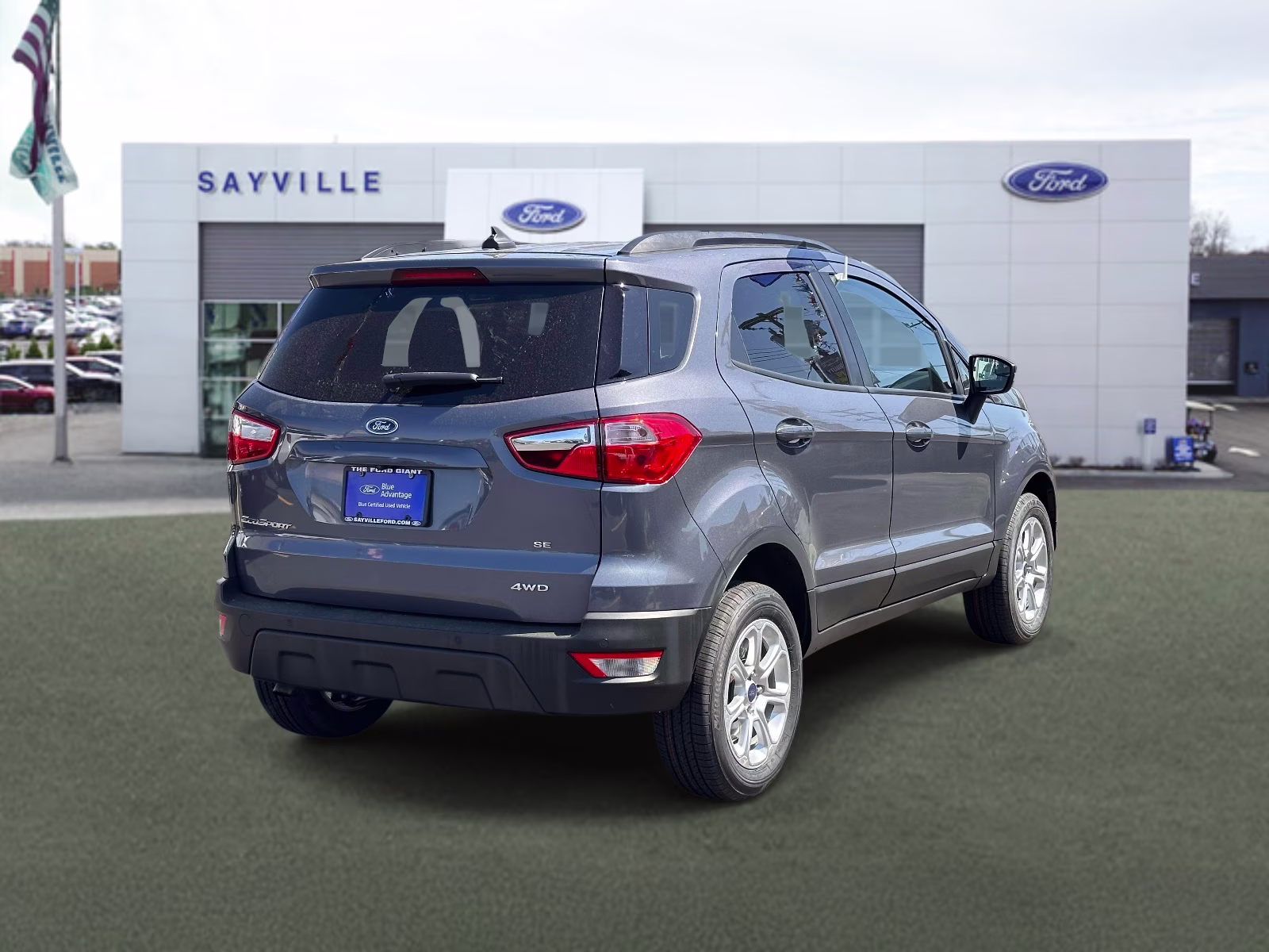2019 Smoke Metallic Ford EcoSport SE 4WD 4X4 SUV