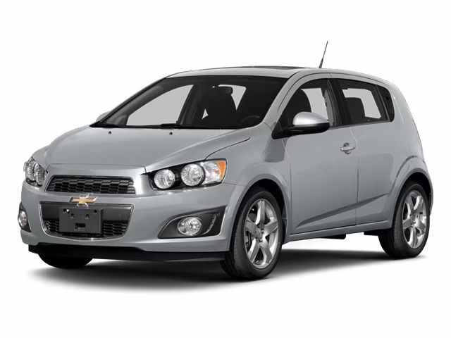 2014 Silver Ice Metallic Chevrolet Sonic LTZ FWD Hatchback