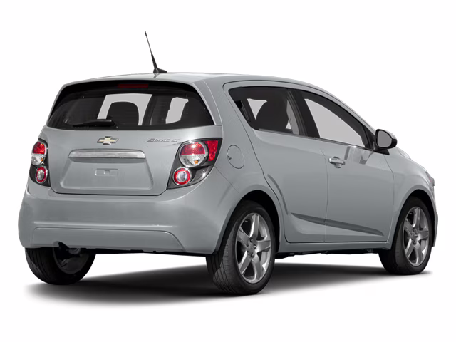 2014 Silver Ice Metallic Chevrolet Sonic LTZ FWD Hatchback