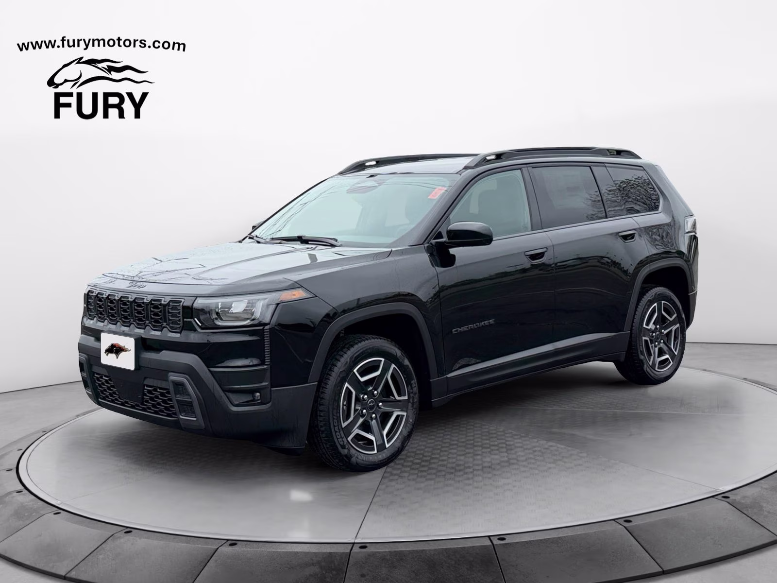 2026 Diamond Black Crystal Pearlcoat Jeep Cherokee Laredo 4X4 SUV