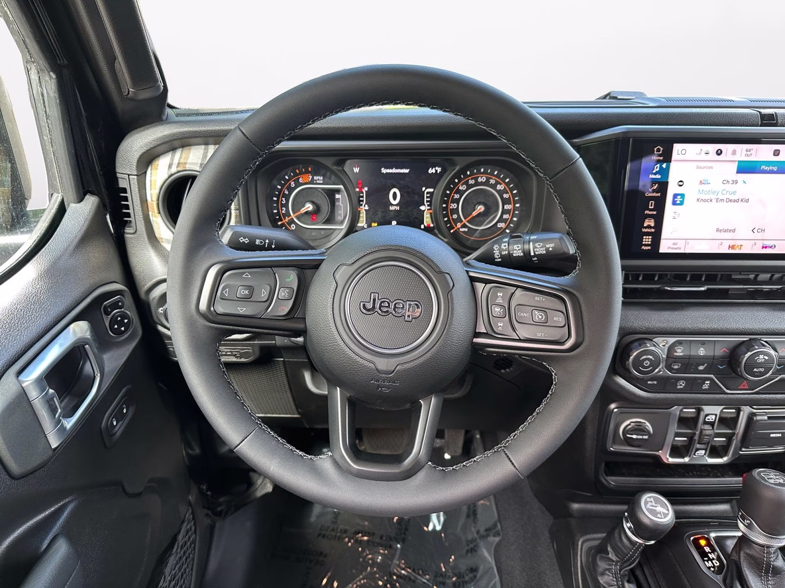 2026 Black Clearcoat Jeep Wrangler 4X4 SUV