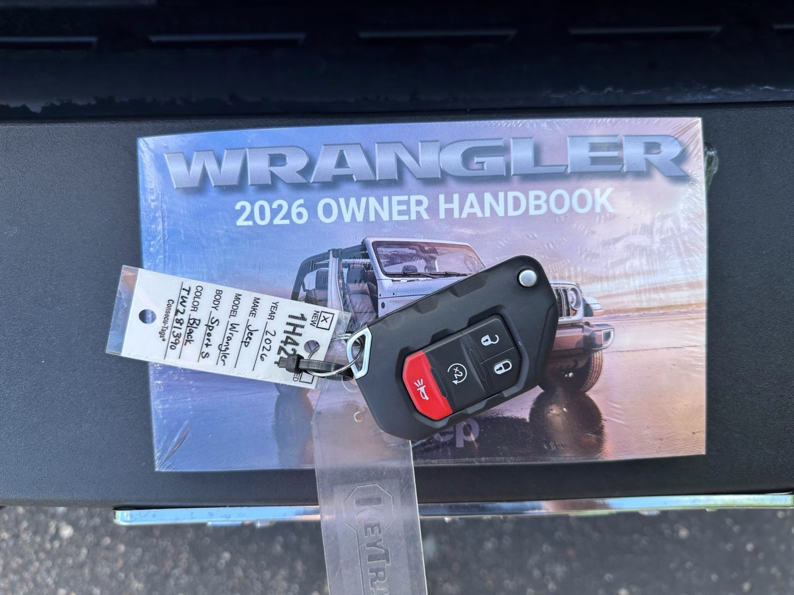 2026 Black Clearcoat Jeep Wrangler 4X4 SUV
